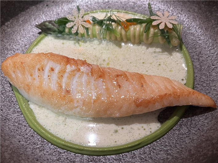 John Dory with asparagus